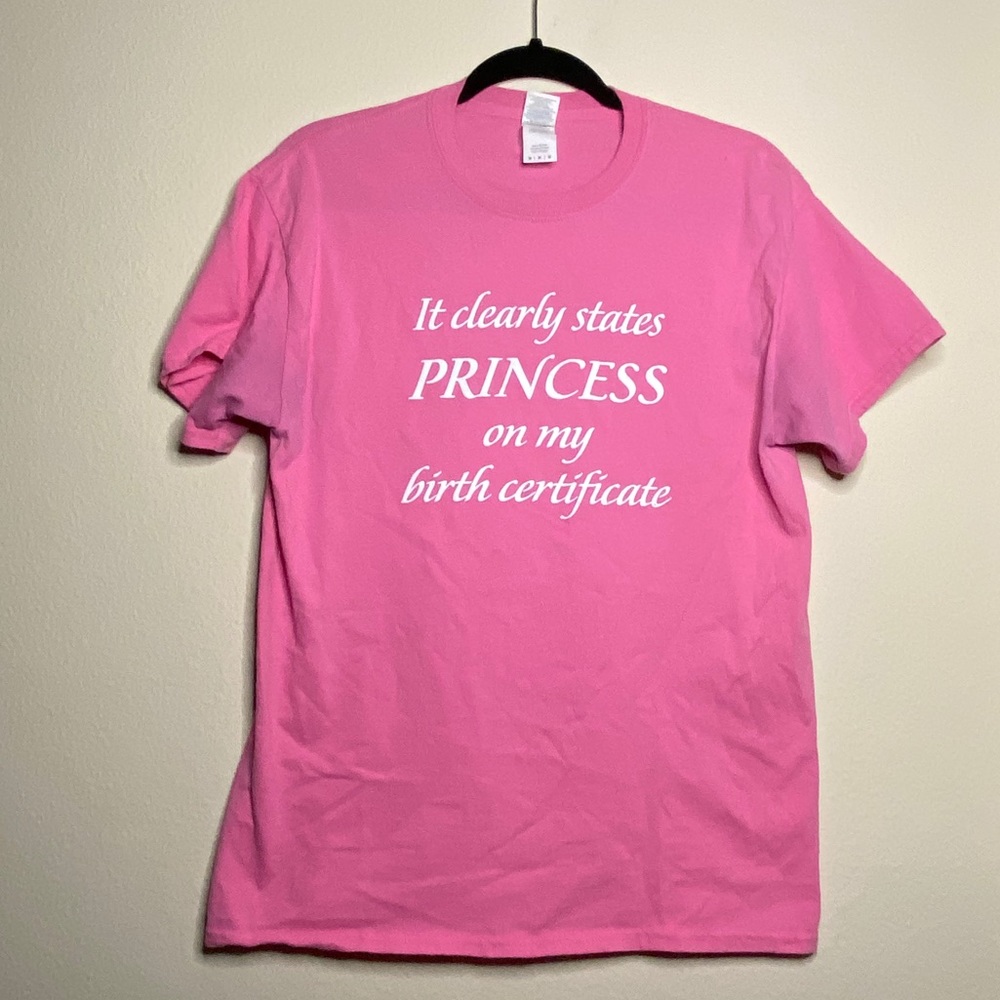 Pink T-Shirt with Quote